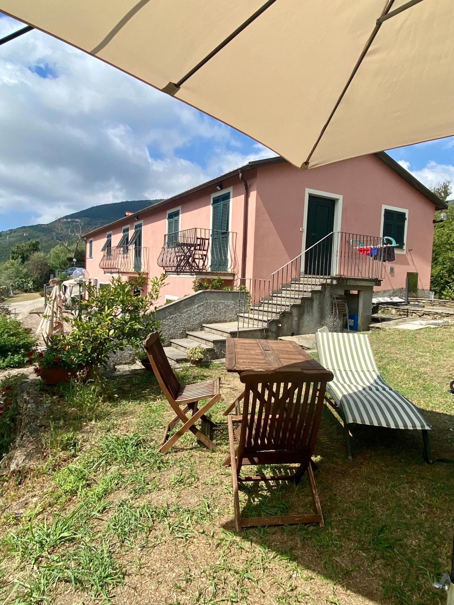 Villa Giovanna Apt. B Sestri Levante Bagian luar foto